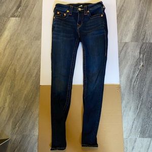 Mid rise skinny Blue jeans